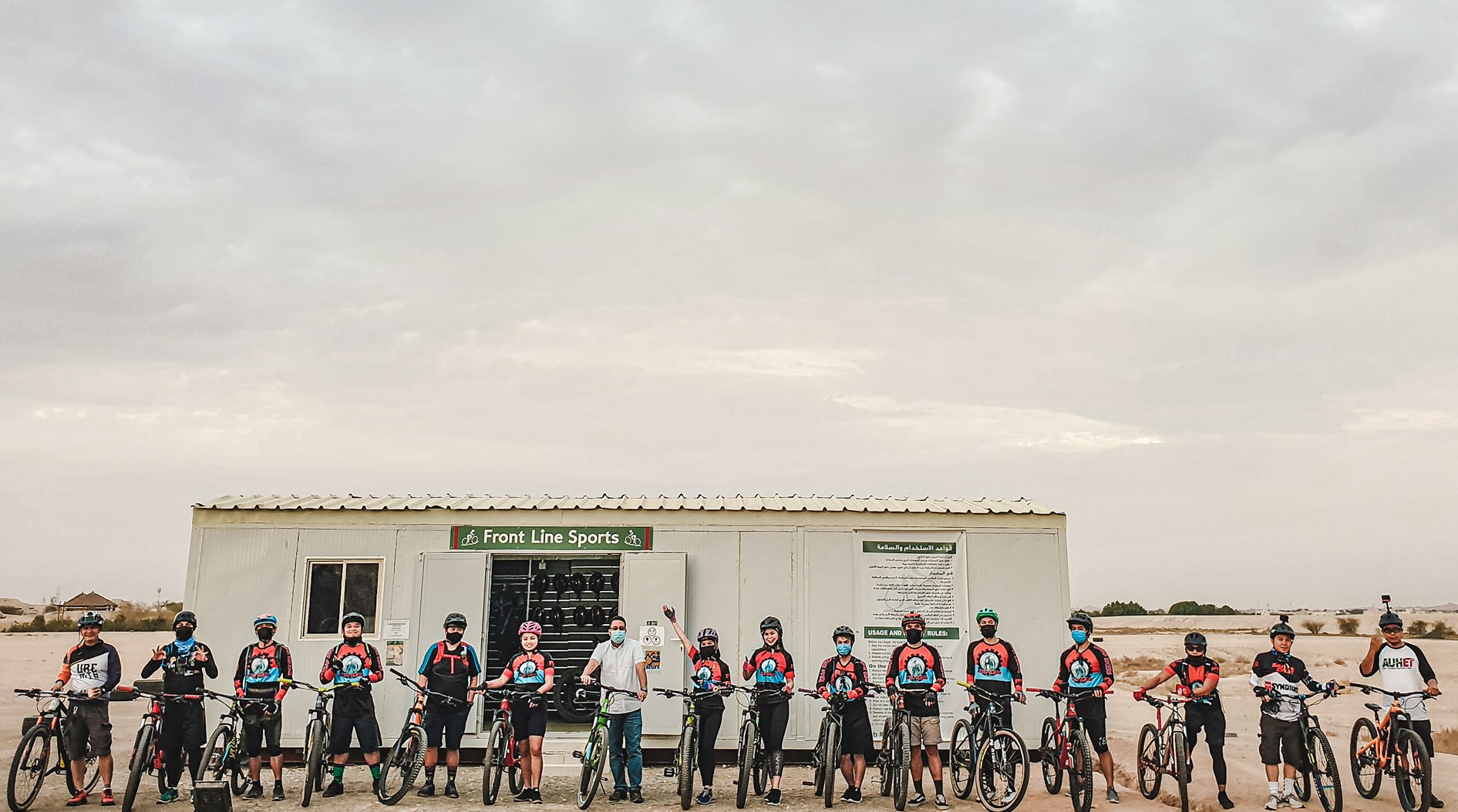 Al ain zoo bike riding